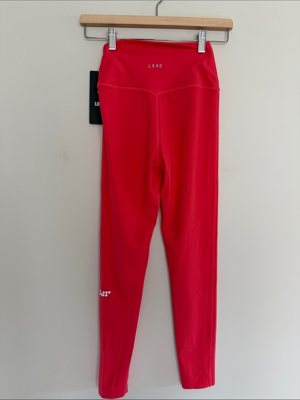 LSKD x Life Time Red High-Waist Leggings - Picture 3 of 9